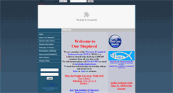 Desktop Screenshot of ourshepherdcp.com