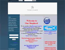 Tablet Screenshot of ourshepherdcp.com